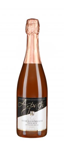 Spätburgunder Rosé Sekt trocken 0,75 L - Weingärtnergenossenschaft Aspach