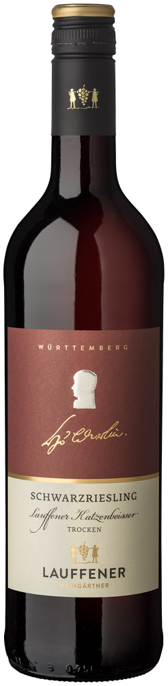 Schwarzriesling trocken 0,75 L vom Lauffener Weine | Weine Weingärtner - direkt POET Württemberger Winzer ▻