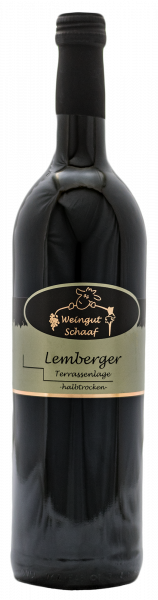 2019 Lemberger halbtrocken 0,75 L Terrassenlage - Weingut Schaaf