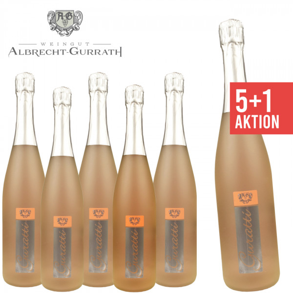 5+1 Guratti Rosé Secco 0,75 L - Weingut Albrecht-Gurrath