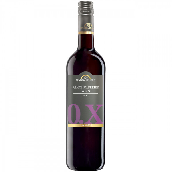 0.X  Alkoholfreier Wein Rot 0,75 L ► Remstalkellerei