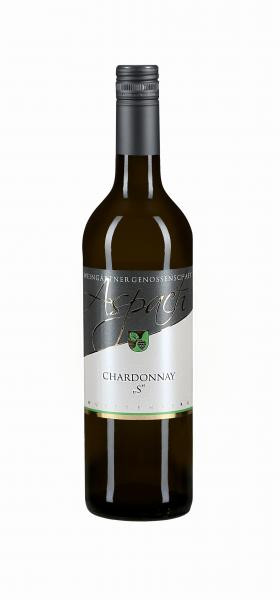Chardonnay S trocken 0,75 L  - Weingärtnergenossenschaft Aspach