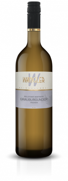 Grauburgunder trocken 0,75 L Beilsteiner Wartberg - Weinkellerei Wangler