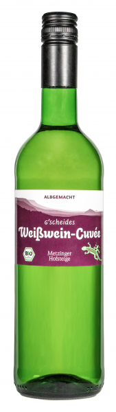 "G´scheides Weißwein-Cuvée trocken" Albgemacht 0,75 L ► Metzinger Hofsteige