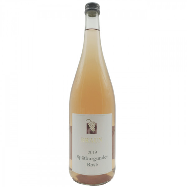 Weingut Braun ► 2019 Spätburgunder Rosé 1,0 L halbtrocken