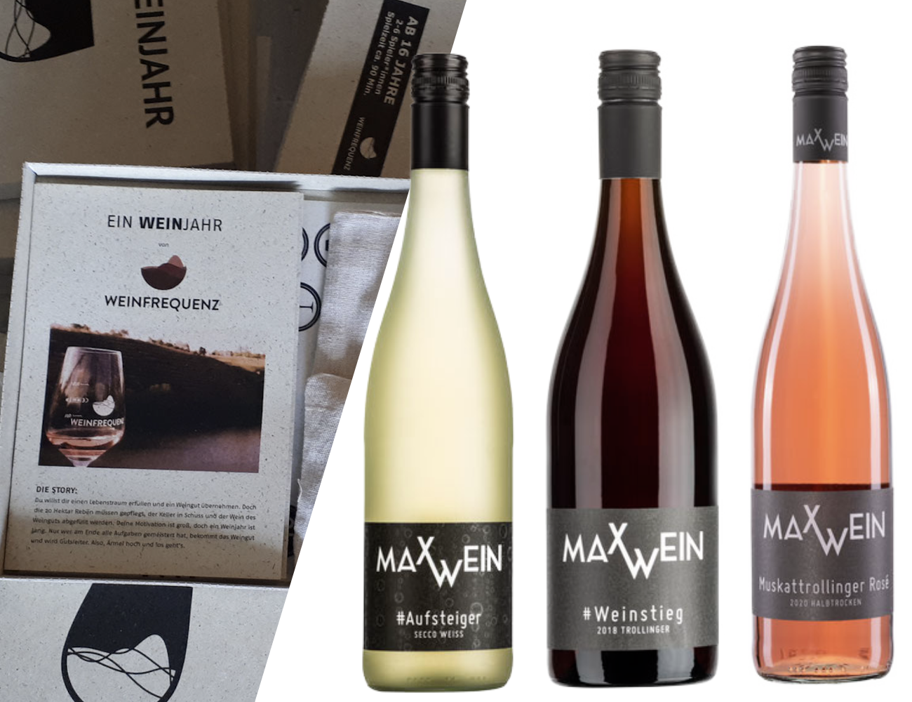 Spiel & Wein Weinpaket - MaxWein