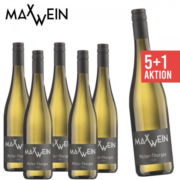 MaxWein ► 5+1 Müller-Thurgau trocken 0,75 L