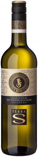 2022 Chardonnay mit Weißburgunder feinherb "Terra S" 0,75 L - Felsengartenkel...