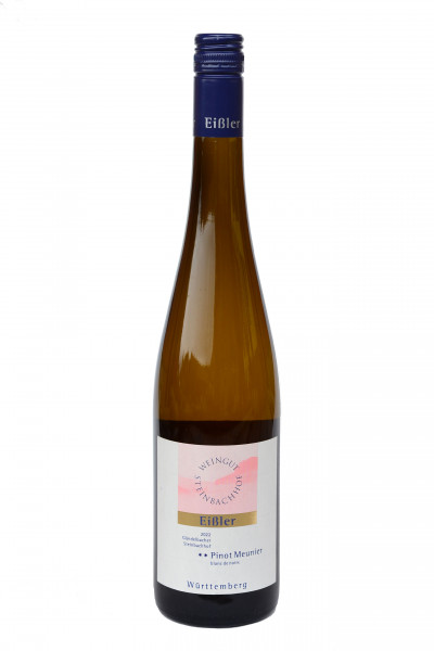 Pinot Meunier ** Blanc de Noirs Gündelbacher Steinbachhof 0,75 L ► Eißler