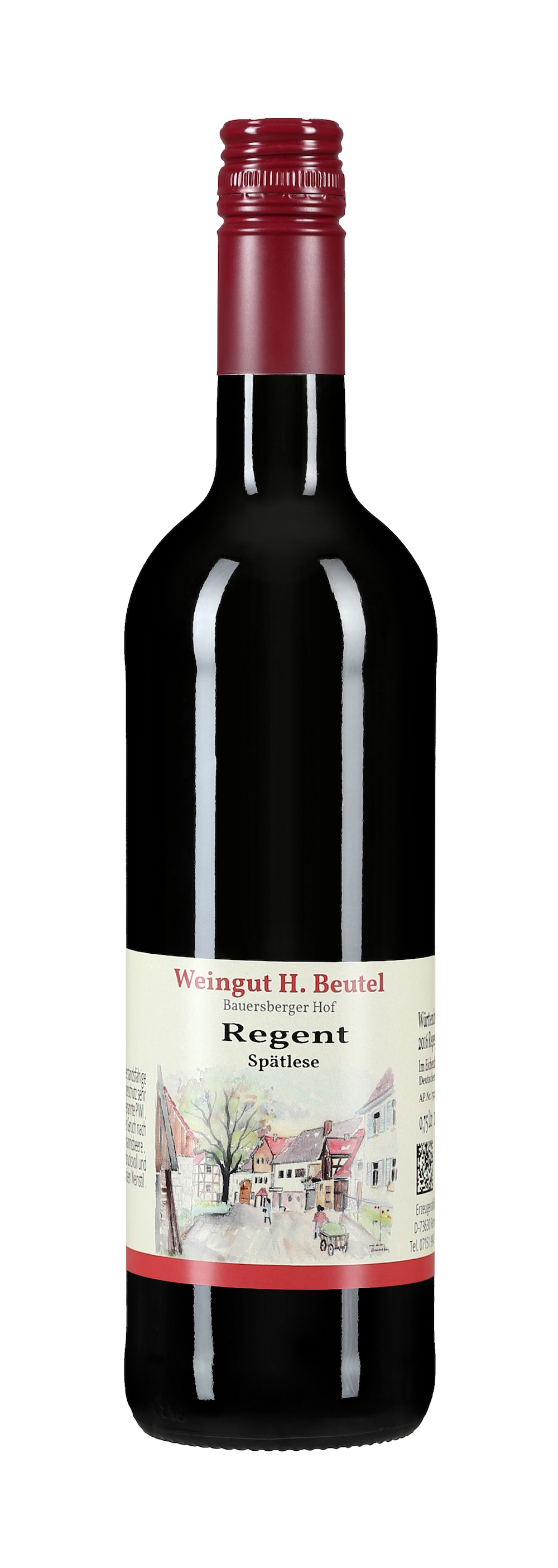 2016 Regent trocken Spätlese 0,75 L - Weingut H. Beutel