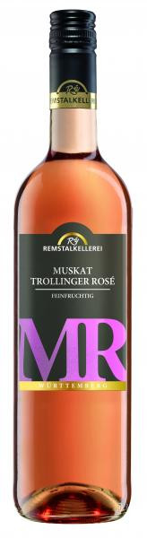 Muskattrollinger Rosé MR 0,75 L feinfruchtig ► Remstalkellerei