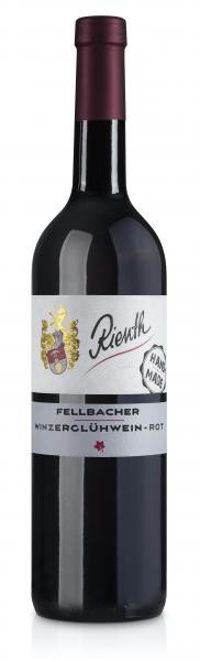 Fellbacher Winzerglühwein ROT 0,75 L - Weingut Rienth
