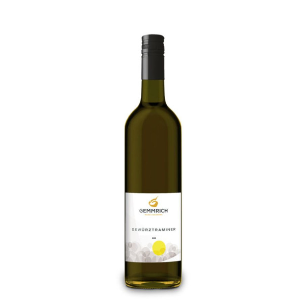 Gemmrich ► Gewürztraminer 0,75 L Weißwein, halbtrocken