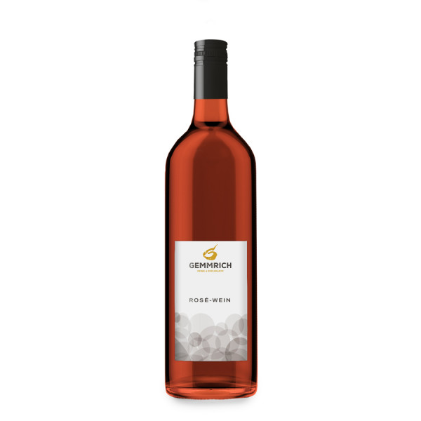 2021 Rosé-Wein halbtrocken 1,0 L - Weingut Gemmrich