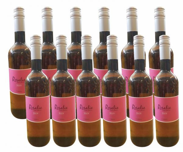 12 x ROSALIE Rosé lieblich 0,75 L - Weingut Currle