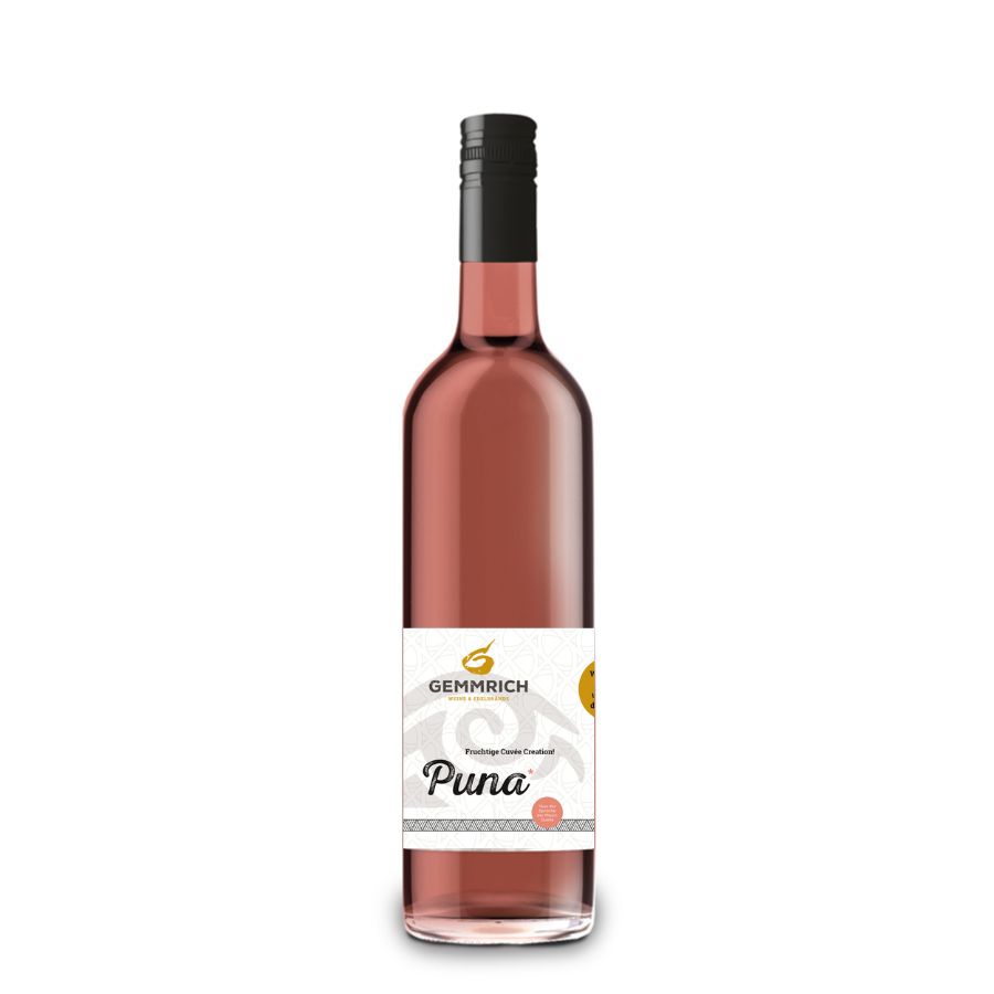 Puna Cuvée Rosé fruchtig 0,75 L - Weingut Gemmrich