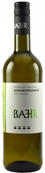 2019 Grauburgunder trocken 0,75 L Erligheimer Lerchenberg - Weingut BAEHR