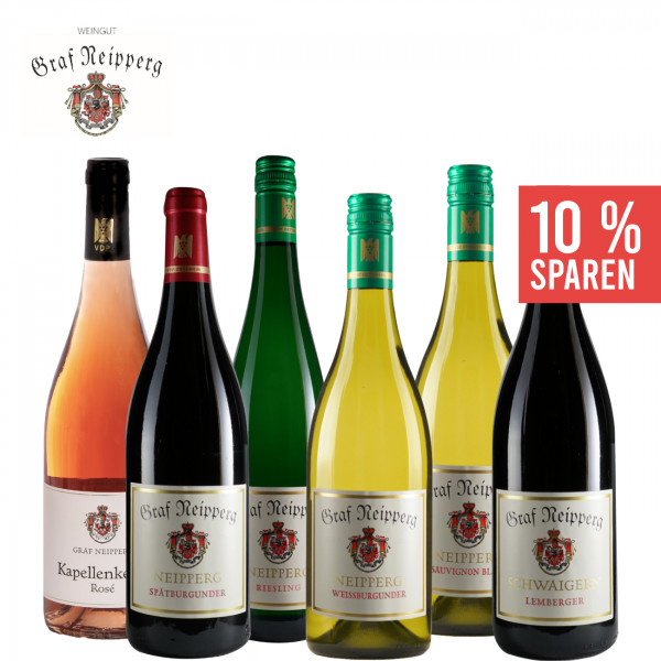 Ortsweinpaket 6 x 0,75 L ▻ Graf Neipperg ☆ Angebot | Weine direkt vom  Winzer - Württemberger Weine