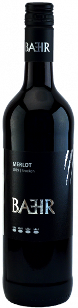 Merlot trocken 0,75 L Holzfass - Weingut Bähr