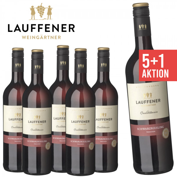 5+1 Schwarzriesling trocken 0,75 L ► Lauffener Weingärtner | WW