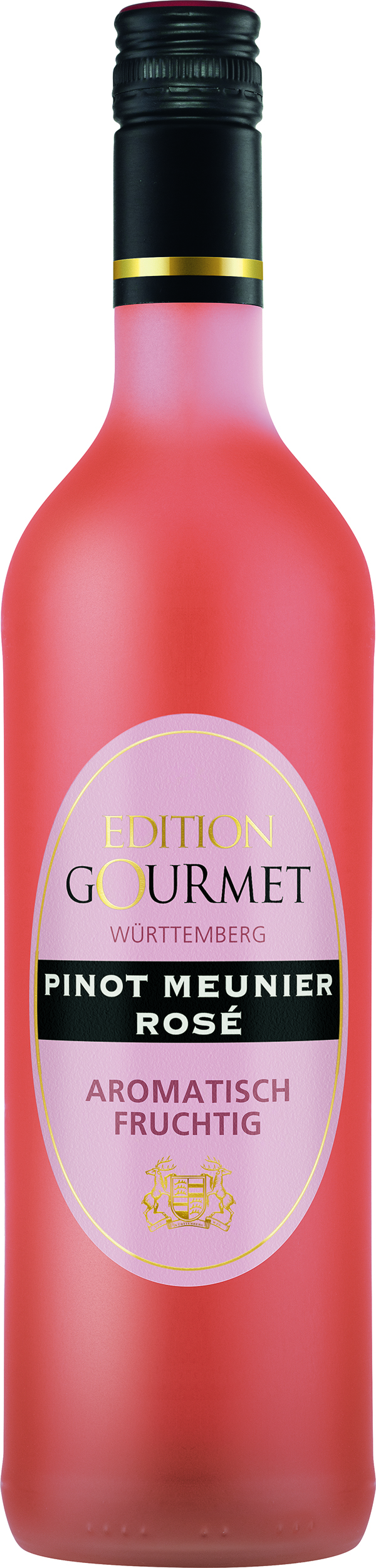 WZG Edition Gourmet Pinot Meunier Rosé 0,75 L Aromatisch Fruchtig - Roséwein, halbtrocken, Württemberg