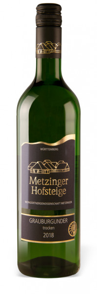 Grauburgunder trocken 0,75 L ► Metzinger Hofsteige | WW
