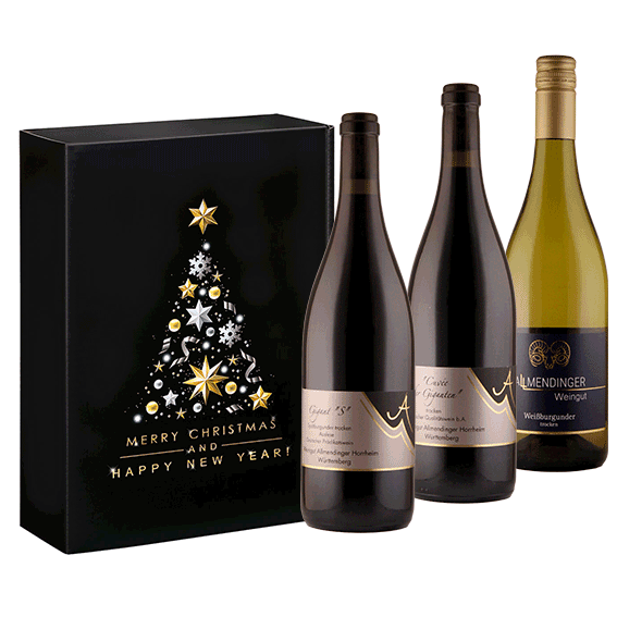 GIGANTische Weihnachten - Wein & Geschenkkarton