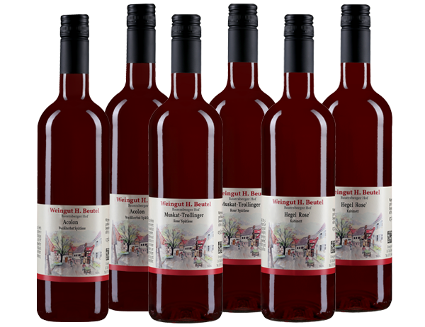 SONNENSTRAHL - 6 x Rosé 0,75 L - Weingut Beutel