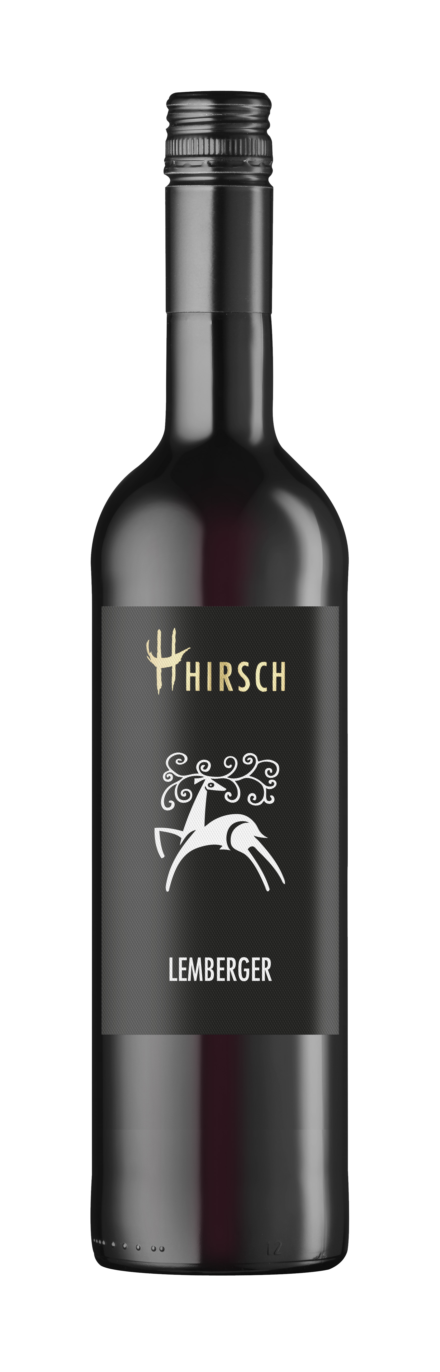 Hirsch Lemberger 2021 trocken "Gutswein" 0,75 L - Rotwein, Leingarten, Württemberger Wein