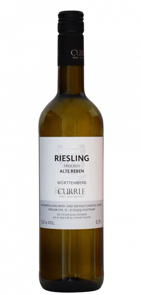 Weingut Christel Currle Riesling trocken Alte Reben 0,75 L Württemberg