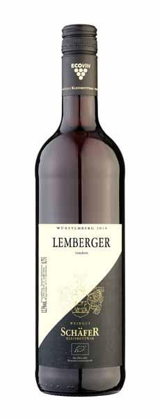 Lemberger trocken 0,75 L Biowein ► Weingut Schäfer