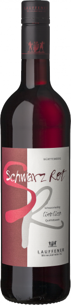 2021 SCHWARZ | ROT Schwarzriesling lieblich 0,75 L - Lauffener Weingärtner