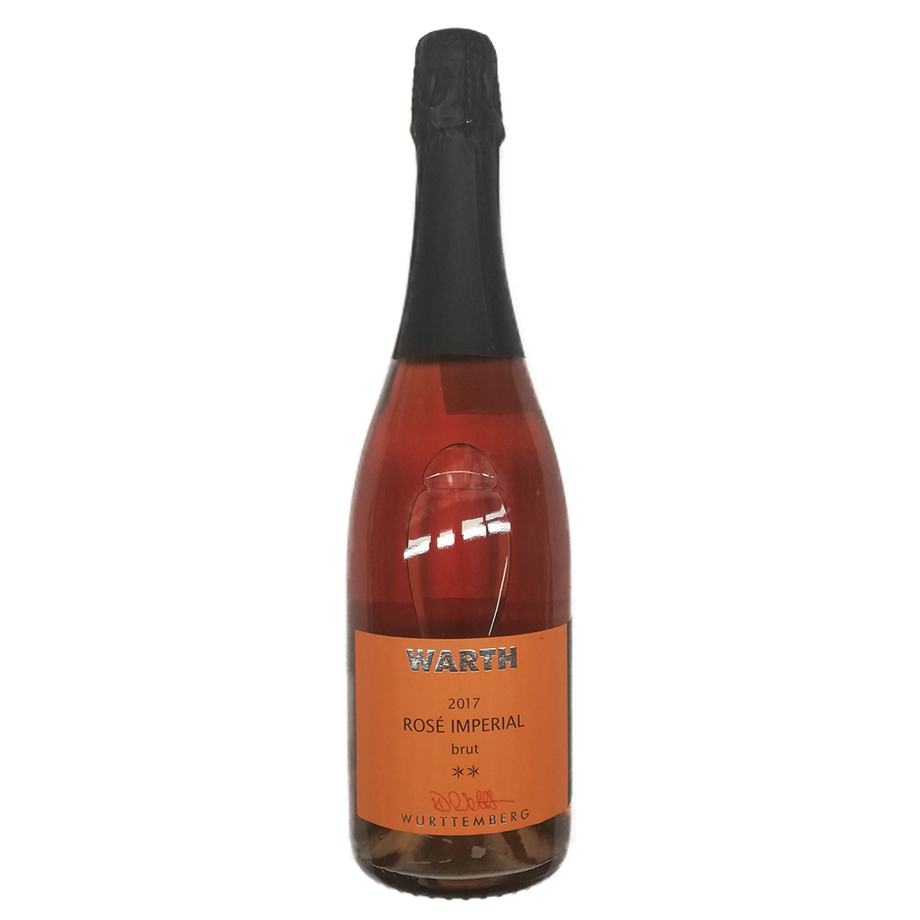 2018 Rosé Imperial brut Sekt 0,75 L - Weingut Warth