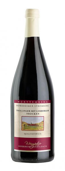2020 Trollinger mit Lemberger trocken 1,0 L Horrheimer Stromberg - Weingärtner Horrheim-Gündelbach