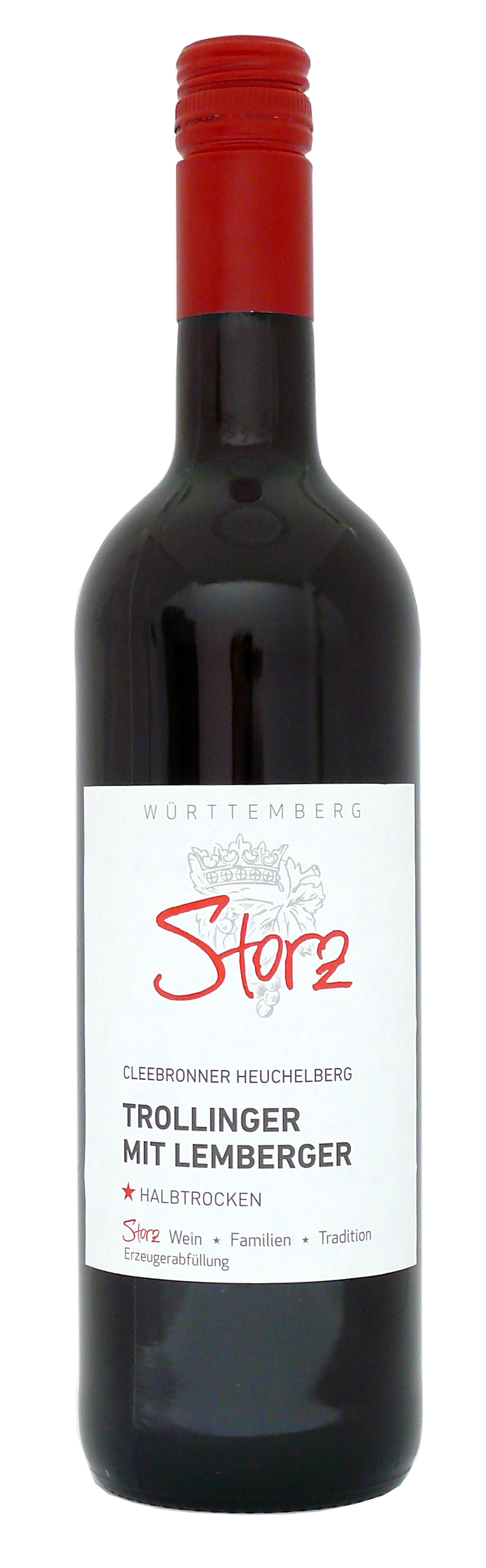 Storz ▻ Winzer mit Lemberger Weine L Württemberger - vom halbtrocken Trollinger | 0,75 direkt Weine Cleebronner