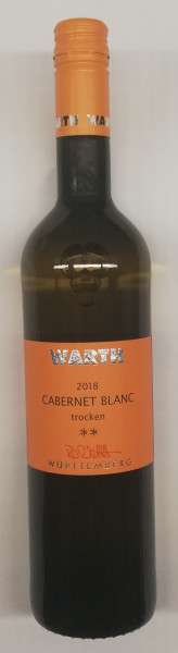2018 Cabernet Blanc** trocken 0,75 L - Weingut Warth