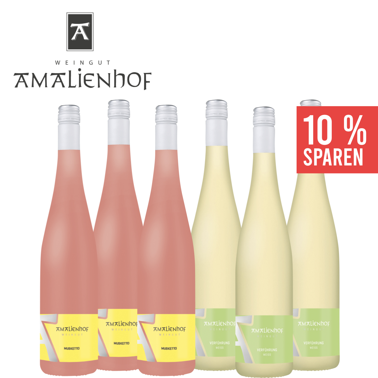 Süße Amalie 6 x 0,75 L Weinpaket - Weingut Amalienhof