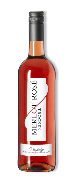 Merlot Rosé trocken 0,75 L ► Horrheim-Gündelbach