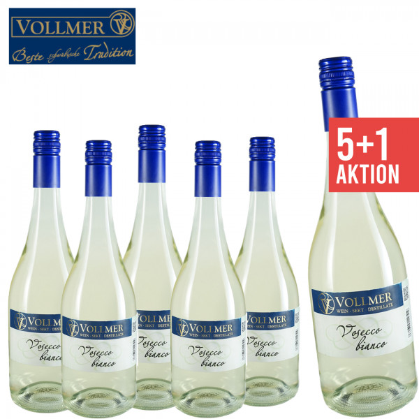 5+1 VoSecco Bianco 0,75 L ► Weingut Vollmer | Angebot