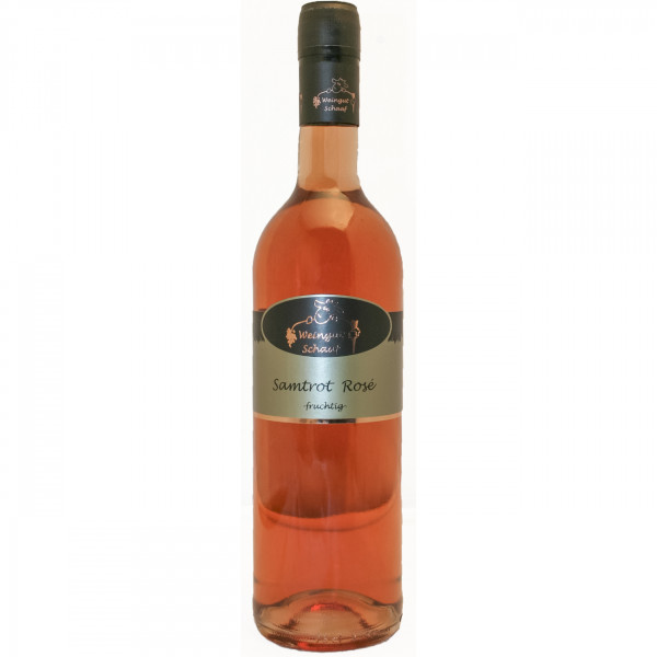 Samtrot Rosé fruchtig 0,75 L ► Weingut Schaaf | WW