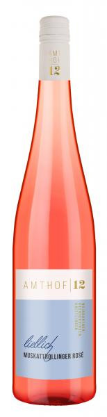 Muskattrollinger Rosé lieblich 0,75 L ► Amthof 12 | WW