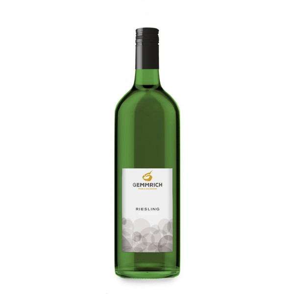 Gemmrich ► Riesling halbtrocken 1,0 L Weißwein