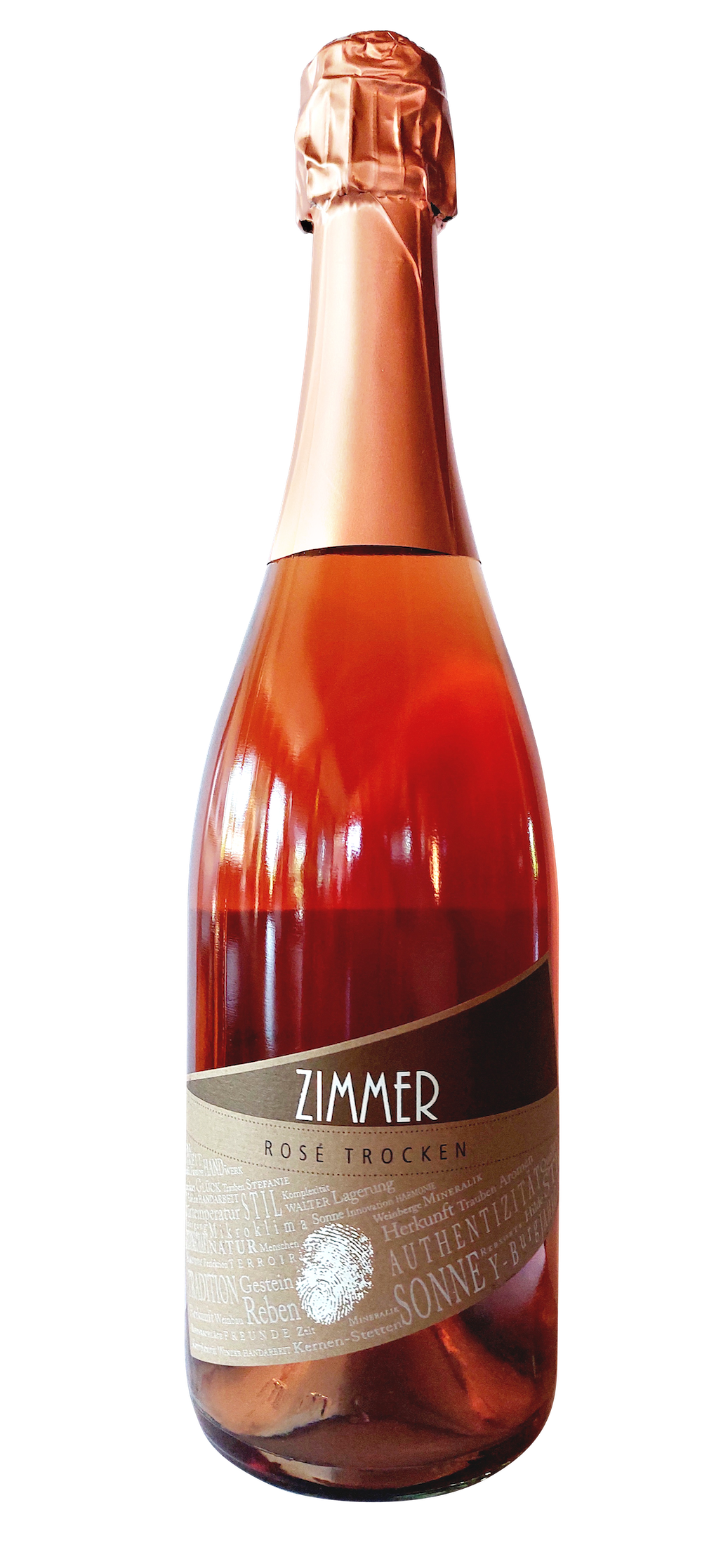 Rosé Sekt trocken vom ▻ Weine Bio Winzer Weine | Württemberger direkt L - ZIMMER 0,75