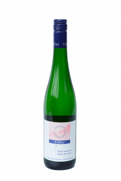 Pinot Meunier Blanc de Noirs Schwäbischer Landwein 0,75 L ► Steinbachhof Eißler | WW