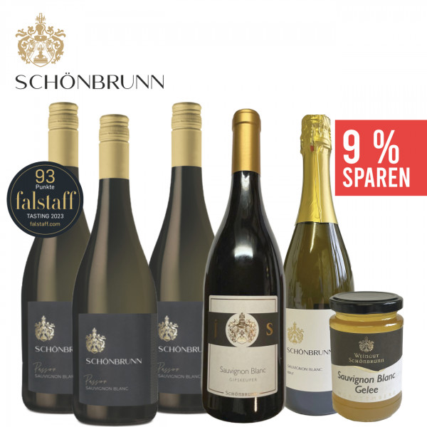 Weingut Schönbrunn ► "Sauvignon Blanc Liebe" - Wein, Sekt & Gelee