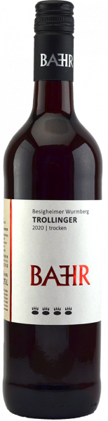 Trollinger trocken 0,75 L Besigheimer Wurmberg - Weingut Bähr