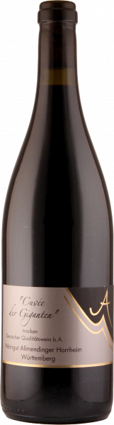 Cuveé der Giganten 0,75 L Rotwein trocken - Weingut Allmendinger