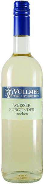 Weingut Vollmer ► Weisser Burgunder trocken 0,75 L