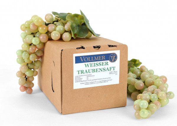 Weisser Traubensaft 3,0 L Bag-in-Box ► VOLLMER
