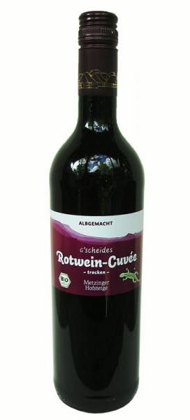 "G´scheides Rotwein-Cuvée" trocken 0,75 L ► Albgemacht | WW